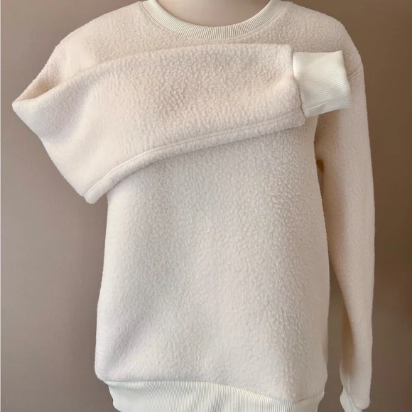 NWOT Tentree Sherpa 100 % Recycled Polyester Sweater - Picture 7 of 11